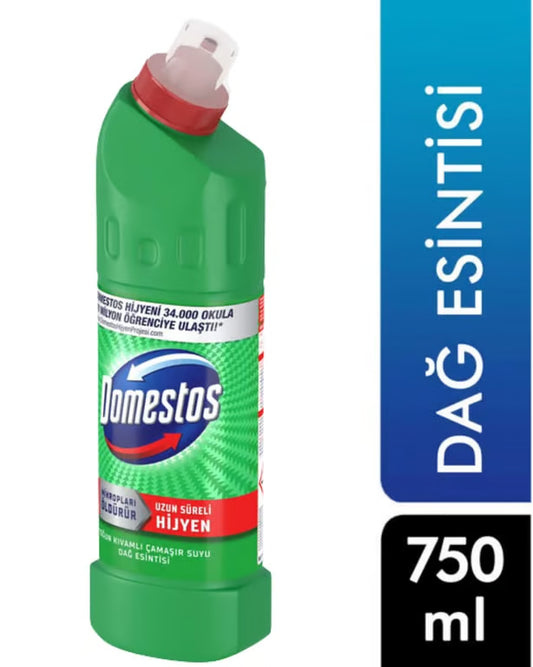Domestos Çamaşır Suyu Dağ Esintisi 750 Ml X6